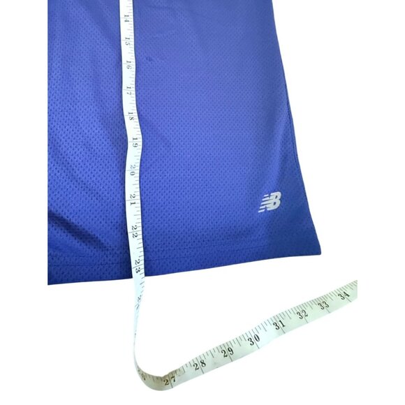 New Balance Youth XL Athletic Basketball Shorts Navy Blue - Picture 11 of 13